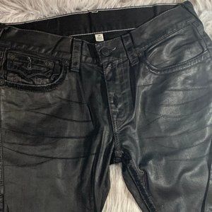 Men's black skinny jeans
